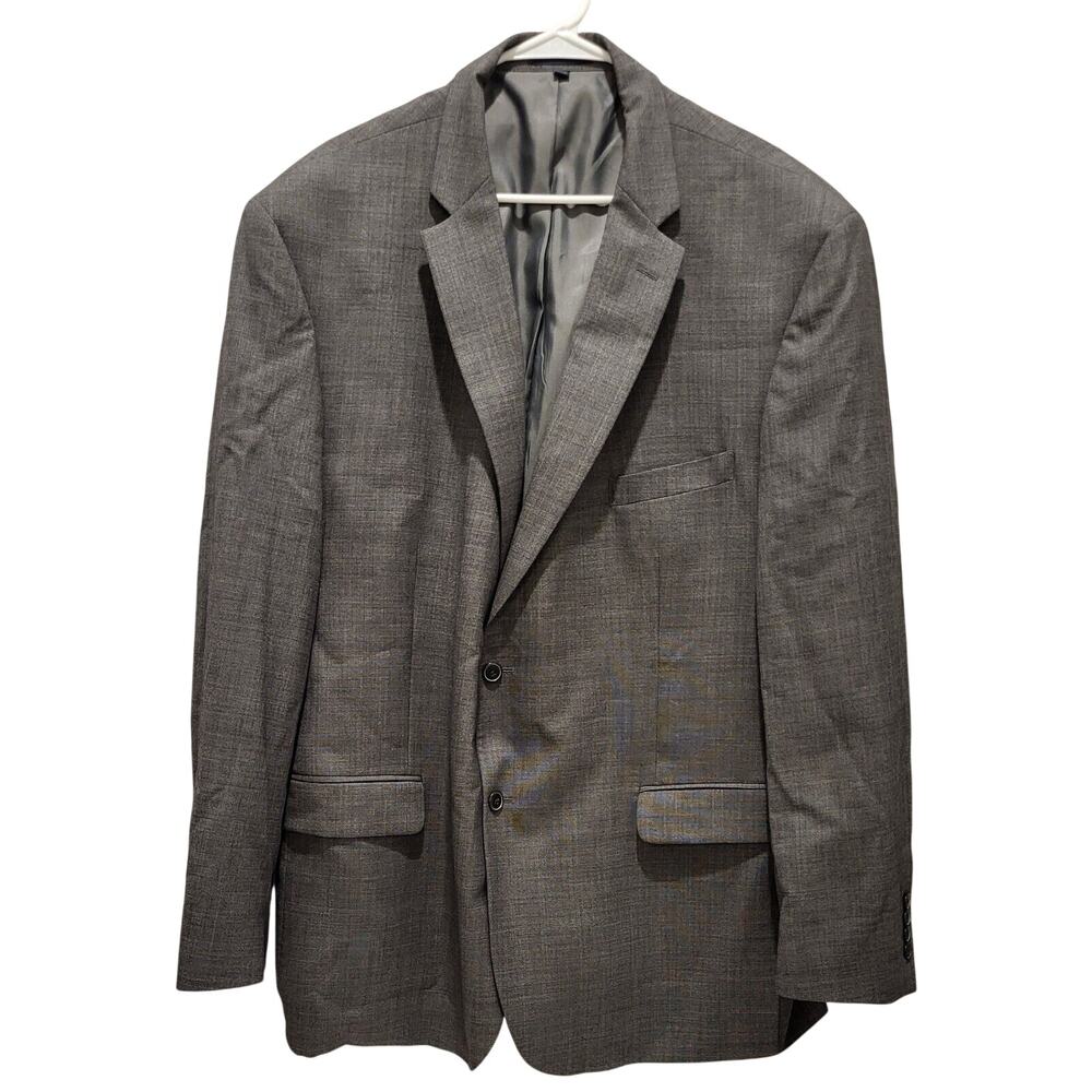Jos A Bank Tailored Fit Heather Gray Mens Suit Coat  M *See Item Description*